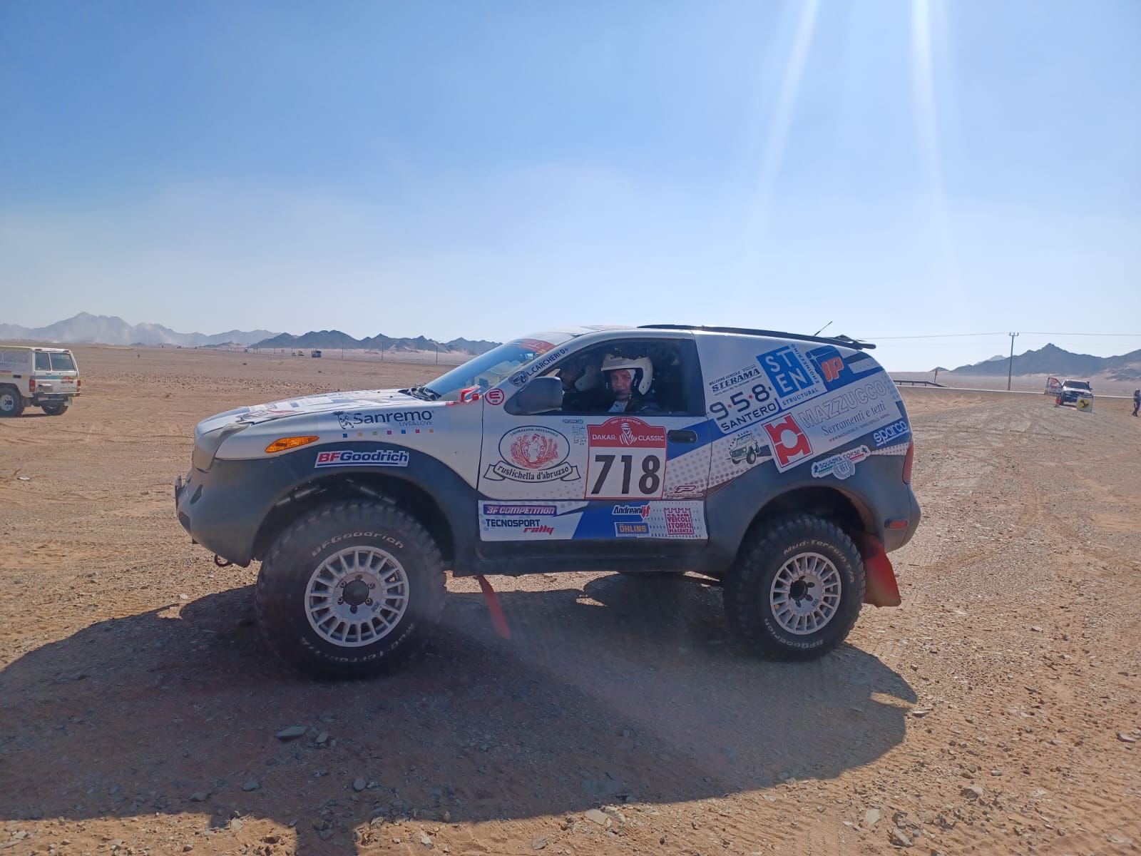 La Squadra Corse Angelo Caffi con tenacia alla Dakar 2024