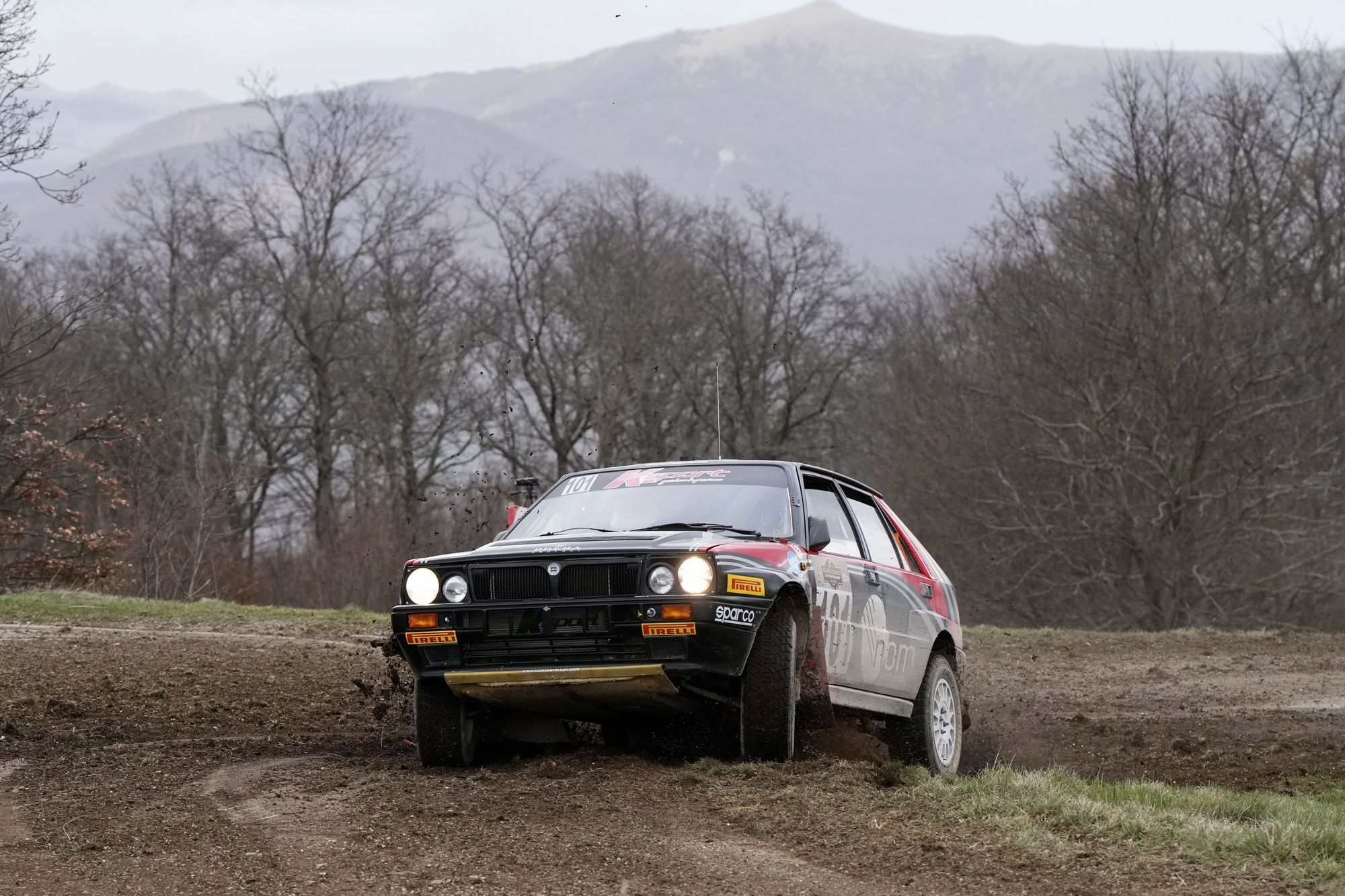 A “Lucky” - Pons la prima del  Campionato Italiano Rally Terra Storico