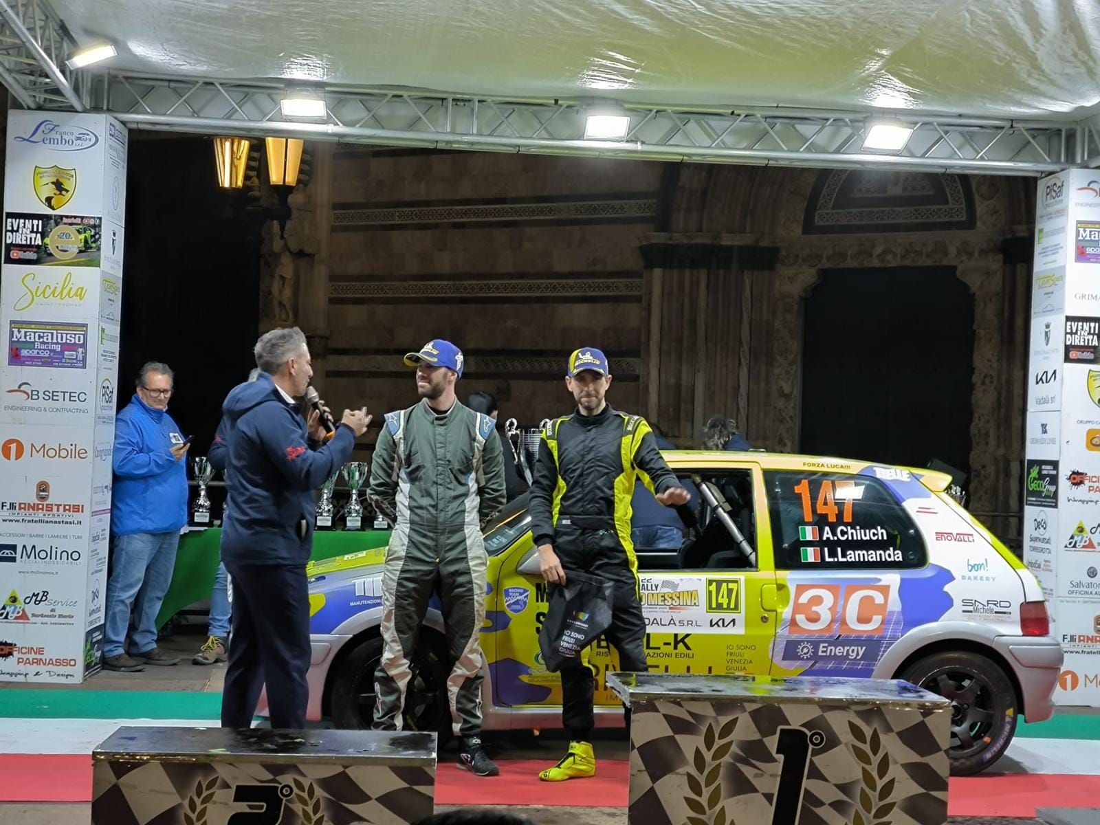 LORENZO LAMANDA IN SICILIA COGLIE L’ARGENTO DI COPPA ITALIA RALLY CLASSE N2