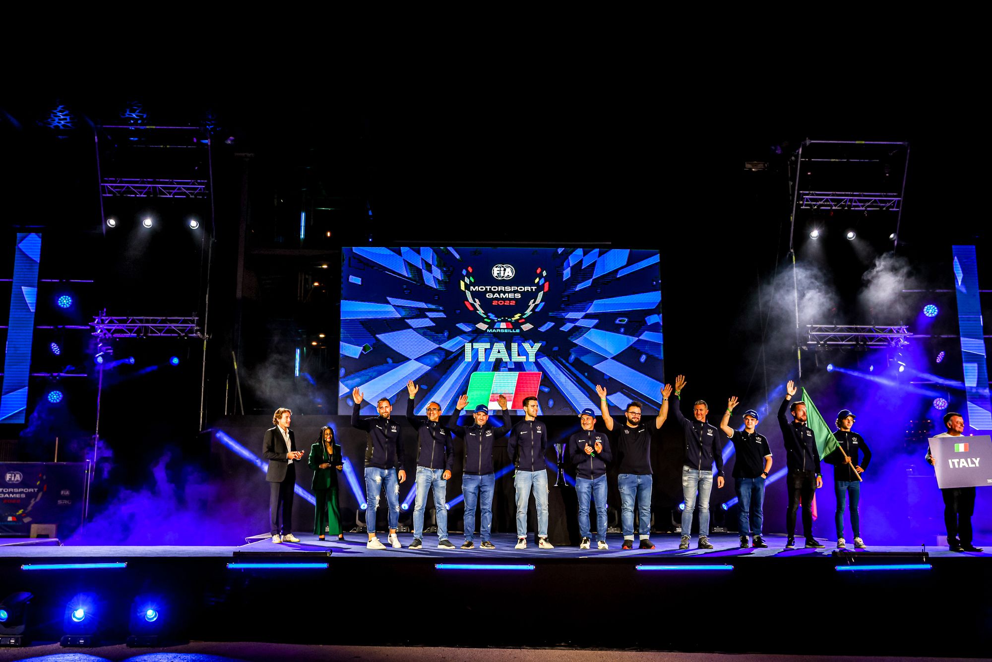 I FIA Motorsport Games entrano nel vivo con la cerimonia di apertura di Marsiglia