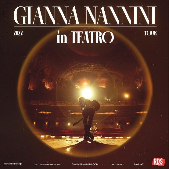 GIANNA NANNINI
“In Teatro Tour 2022”
22 nov. TRIESTE Politeama Rossetti