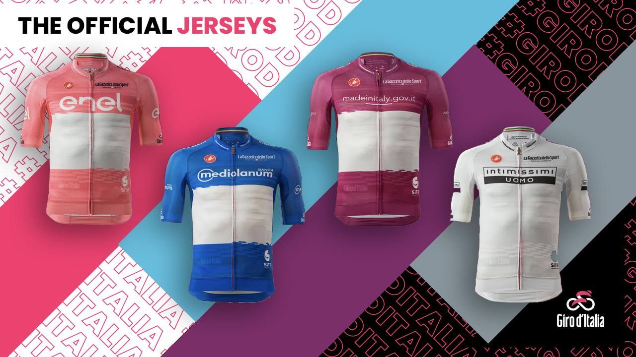 Tutti i colori del Giro d'Italia
