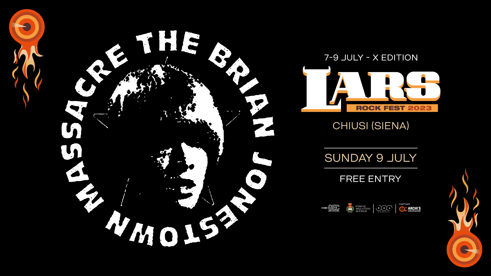 The Brian Jonestown Massacre sono il primo headliner annunciato dal LARS ROCK FEST 2023   A Chiusi dal 7 al 9 luglio