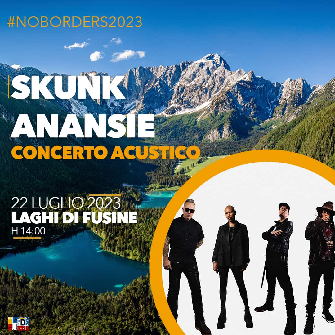 NO BORDERS MUSIC FESTIVAL 2023: gli SKUNK ANANSIE in acustico per la prima volta al festival