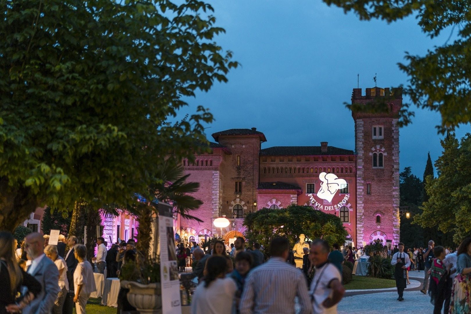 5 luglio 2023 Dinner Show di Friuli Venezia Giulia Via dei Sapori nel parco storico del Castello di Spessa di Capriva del Friuli