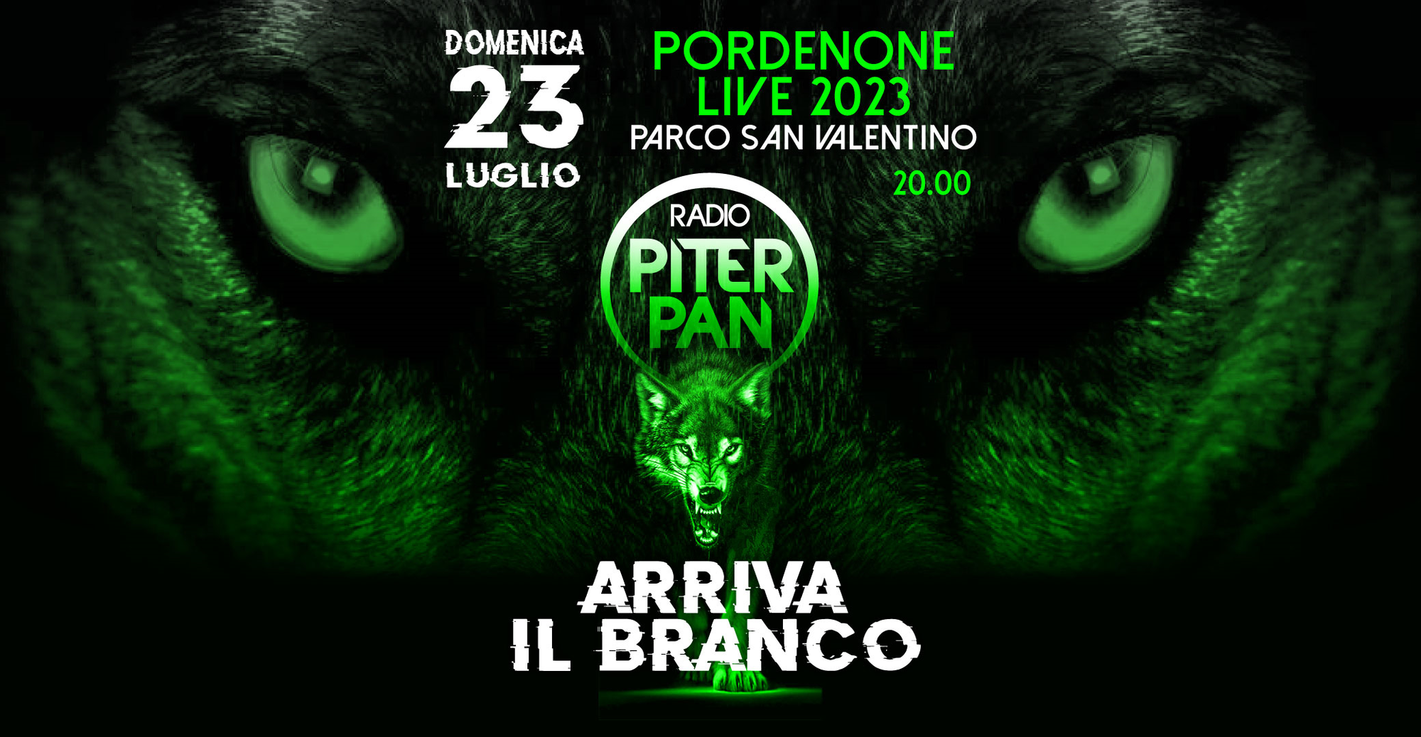 Radio Piterpan presenta "IL BRANCO", l'evento live a Pordenone il 23 luglio