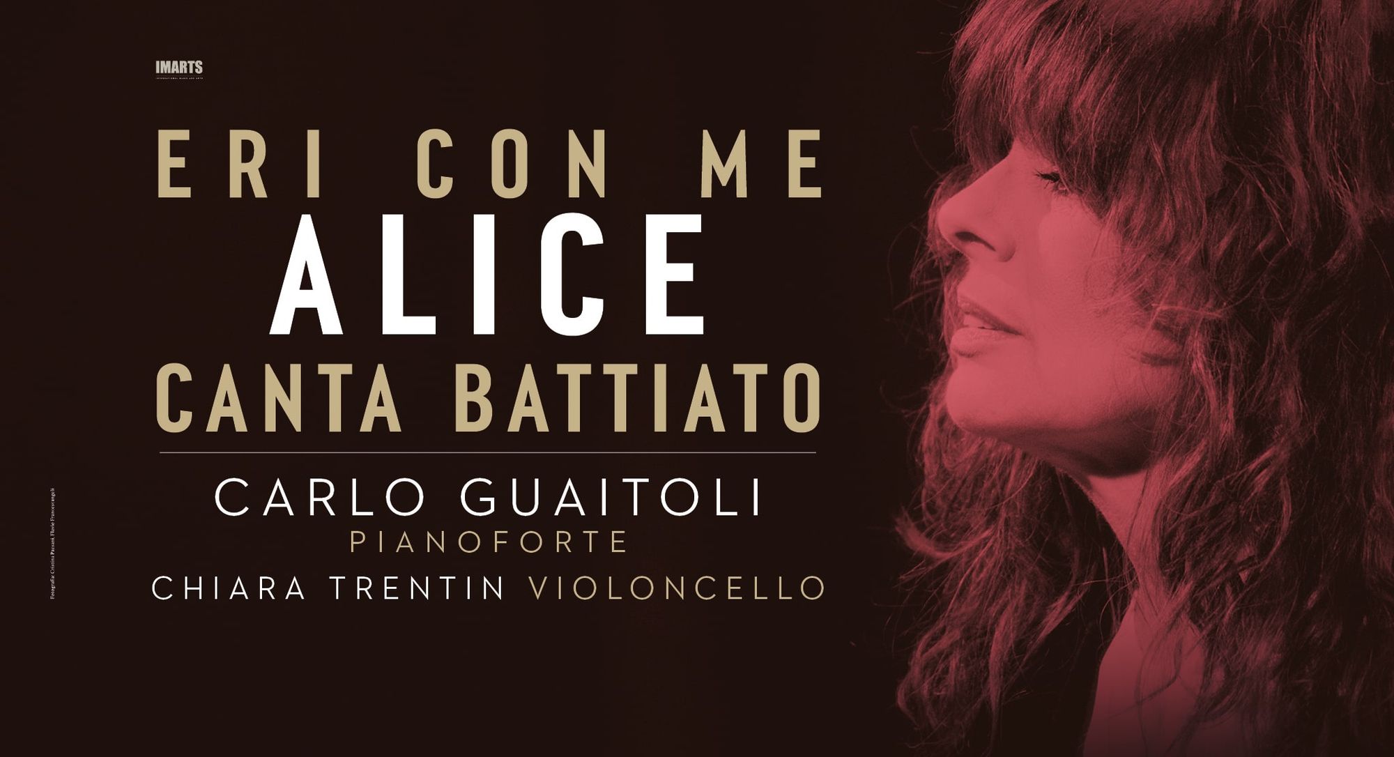 Domenica 9 luglio ALICE in concerto a Trieste, al Castello di SanGiusto con ERI CON ME - ALICE CANTA BATTIATO