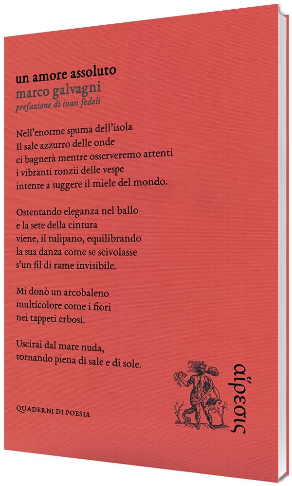 “Un amore assoluto” di Marco Galvagni (Eretica Edizioni, 2023 pp. 60 € 15.00)