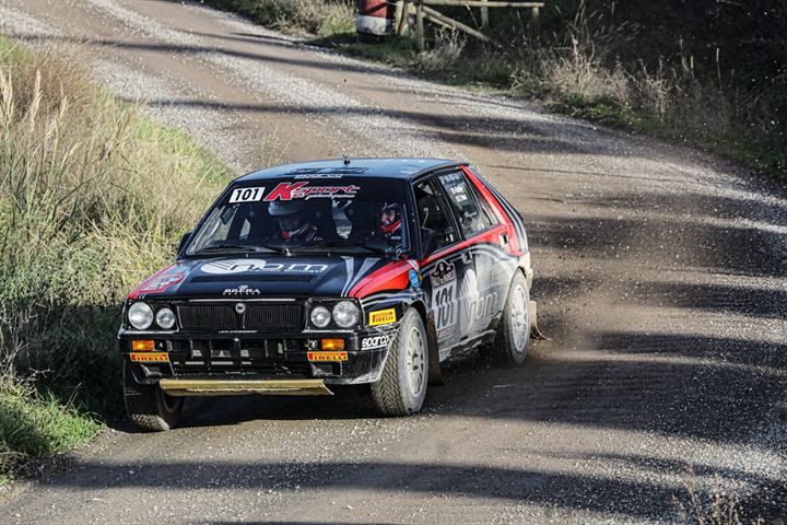 “Lucky” su Lancia Delta Integrale vince il 3° Rally del Brunello ed è campione italiano 4RM, a Tonelli il tricolore 2RM