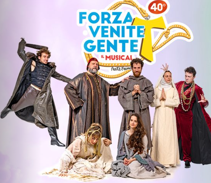 FORZA VENITE GENTE - A Palmanova il musical sulla vita di San Francesco d'Assisi