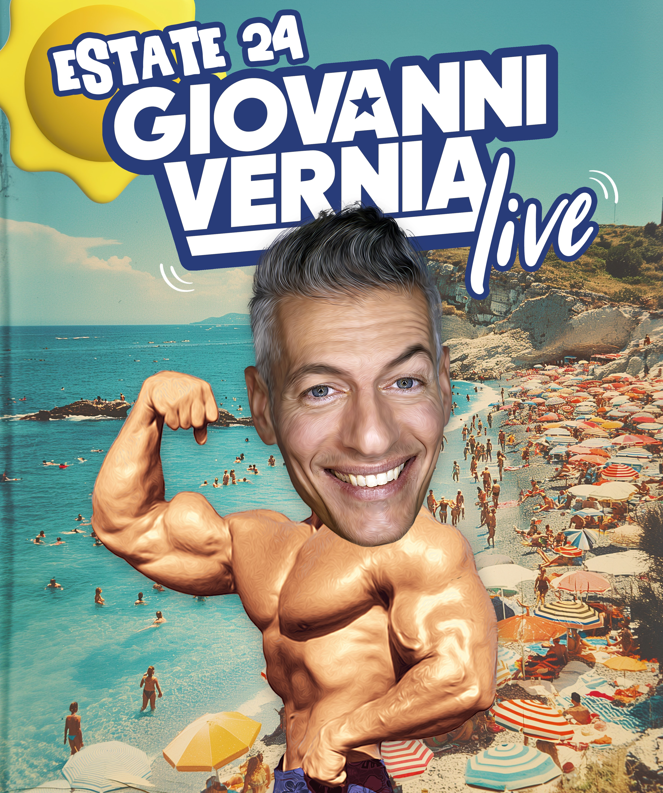 GIOVANNI VERNIA “Giovanni Vernia Live” Venerdì 6 settembre – Ore 21.00 “STELLE D’ESTATE” - SAN VITO AL TAGLIAMENTO (PN), Piazza del Popolo