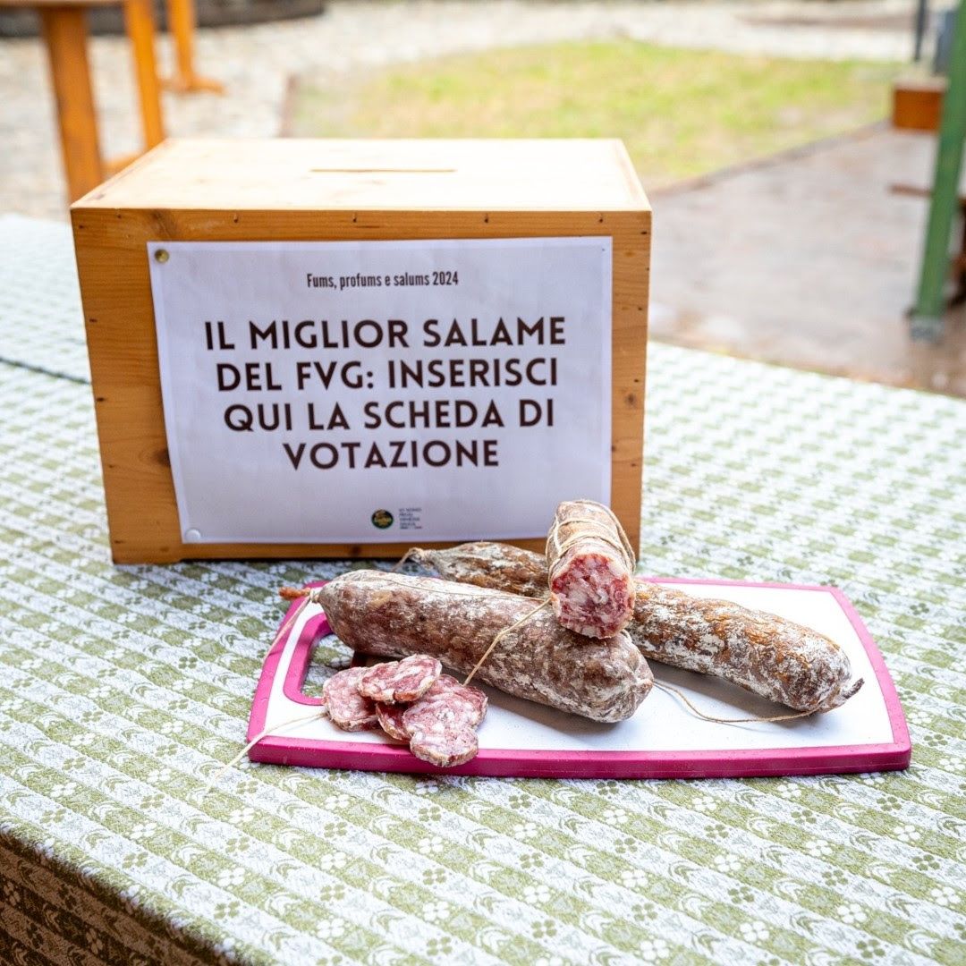 Il Miglior Salame del Friuli Venezia Giulia è della Macelleria Piazza di Sutrio