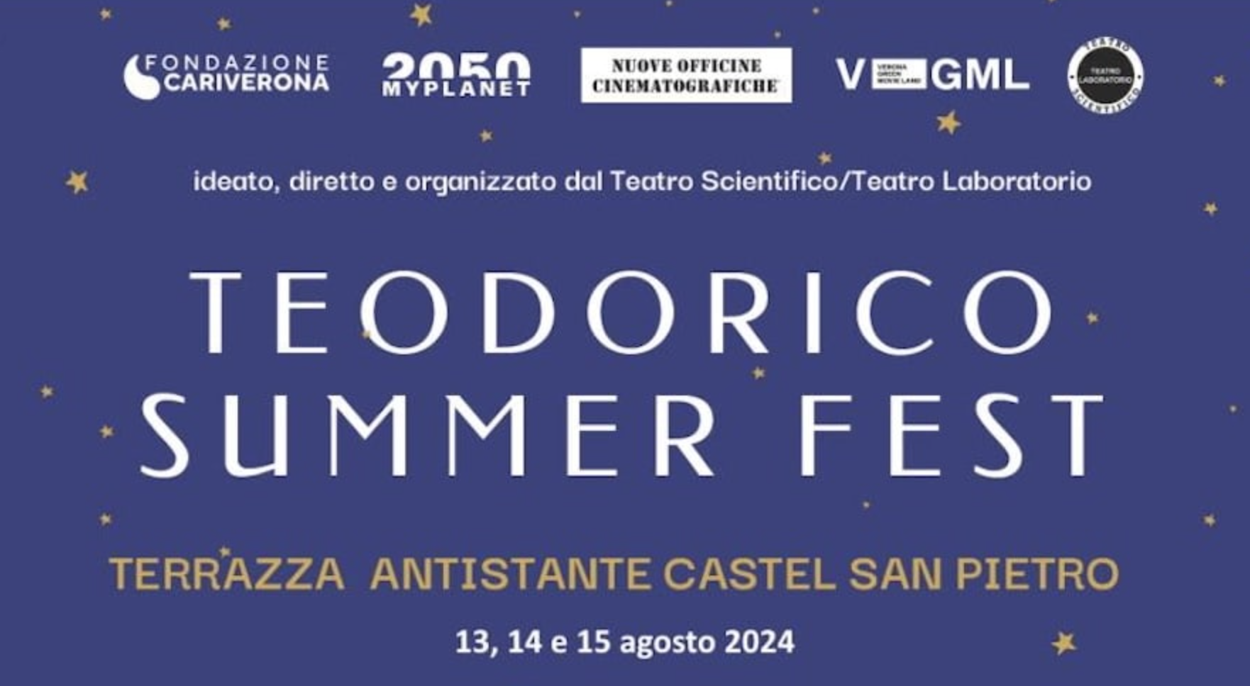 13-15 Agosto Torna il Teodorico Summer Festival al Castel San Pietro di Verona