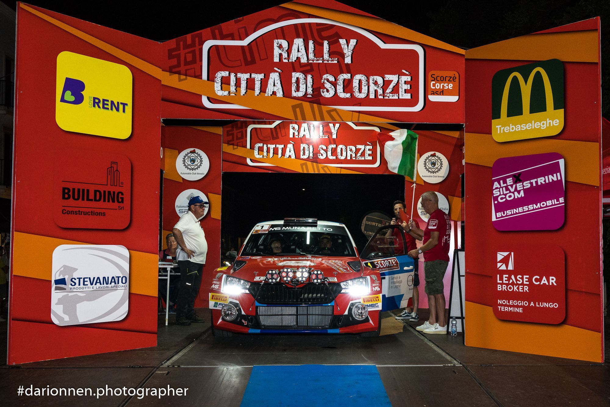 ARAGNO DETTA LEGGE ANCHE AL RALLY CITTA’ DI SCORZE’