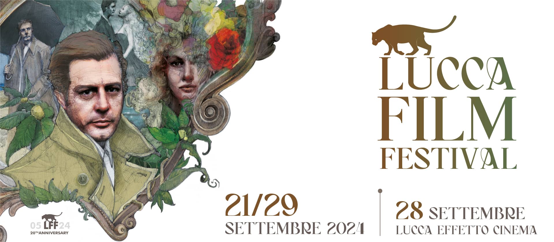 LUCCA FILM FESTIVAL | 21 - 29 settembre 2024 | il programma della ventesima edizione presentato oggi alla stampa