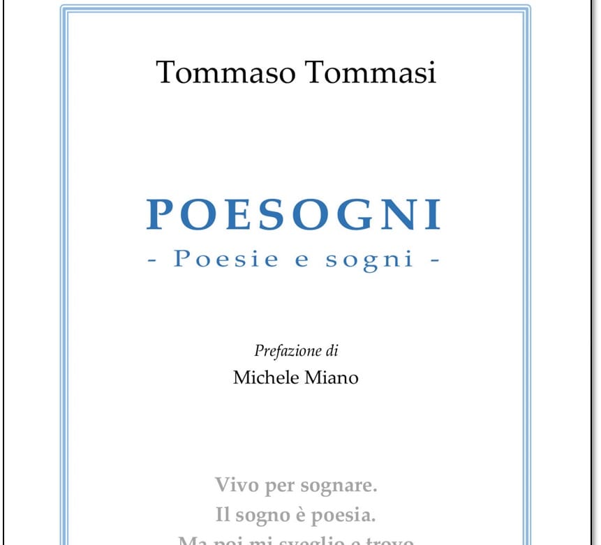 Tommaso Tommasi   POESOGNI   Recensione di Enzo Concardi