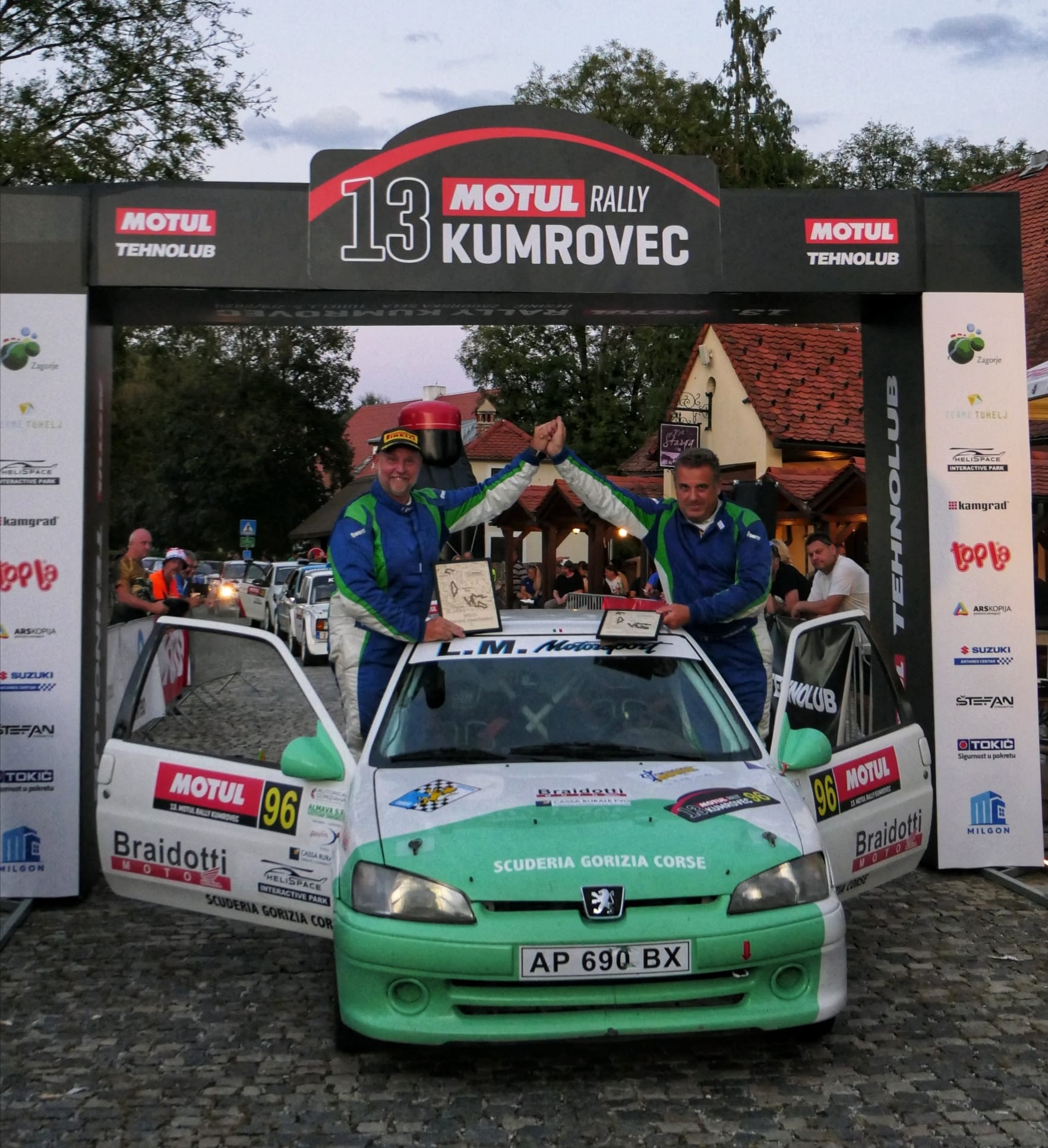 Al Rally Kumrovec Laurencich-Mlakar esaltano la Gorizia Corse