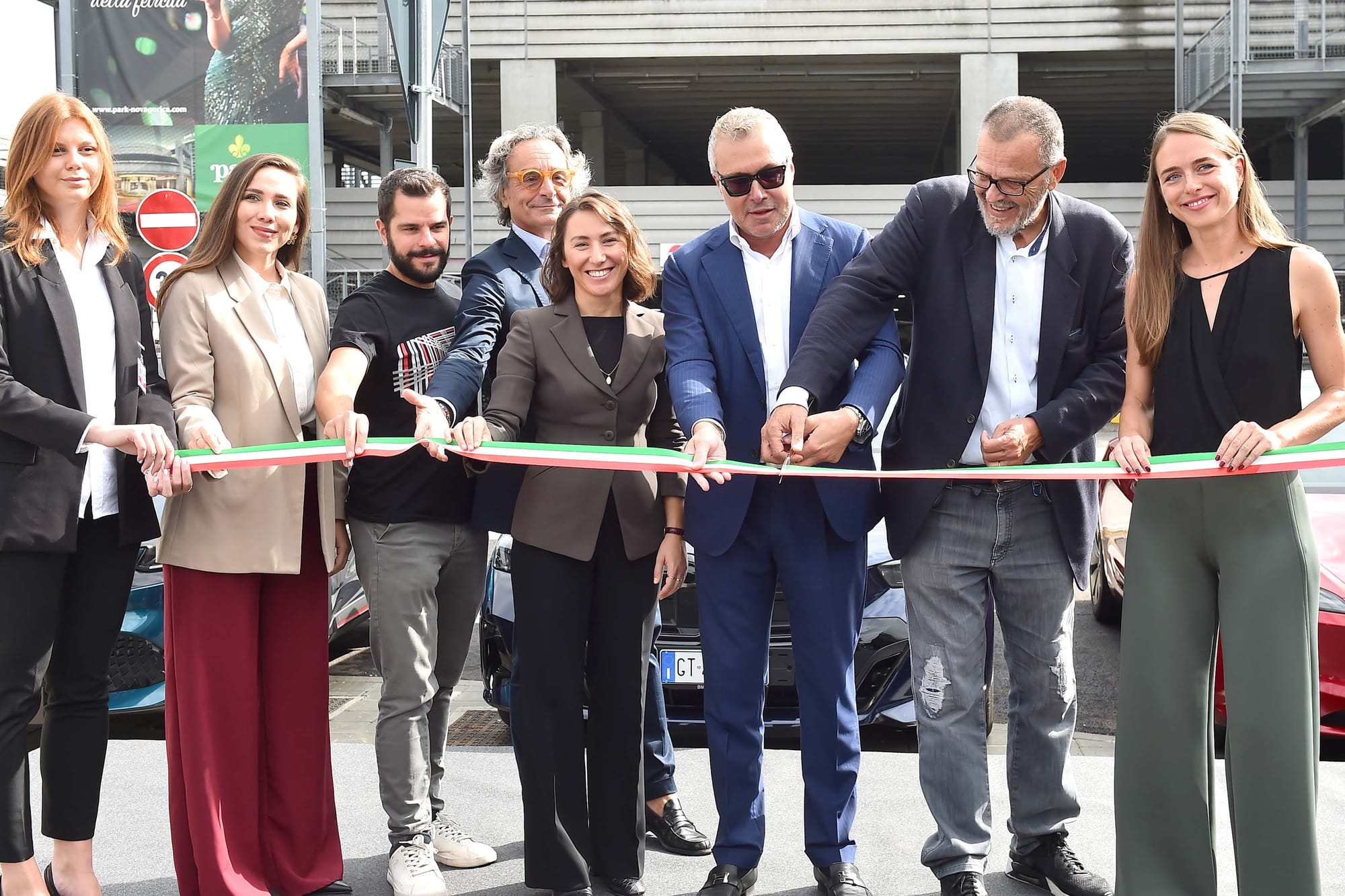 Inaugurata a Città Fiera la Ultra Fast Charge area: Atlante, Ionity e Tesla i nuovi player insediati.