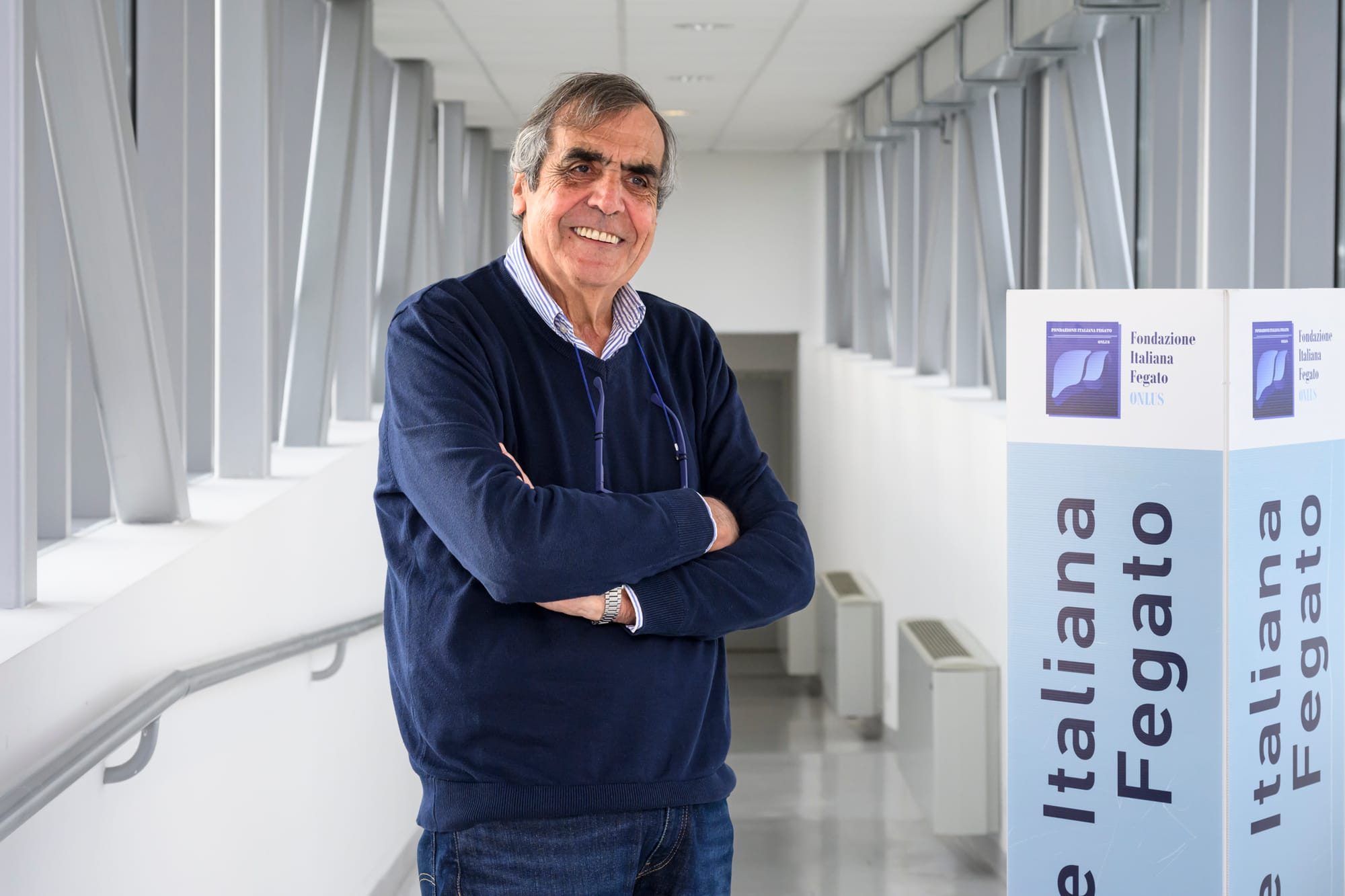 Claudio Tiribelli, Direttore scientifico della Fondazione Italiana Fegato Onlus  riconosciuto nel 2% degli scienziati con maggiore influenza a livello globale