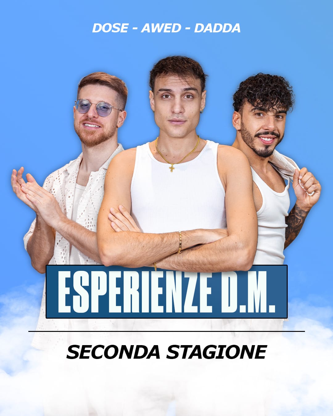 ESPERIENZE D.M. - Arriva a Pordenone lo spettacolo record degli idoli social Awed, Dose, Dadda