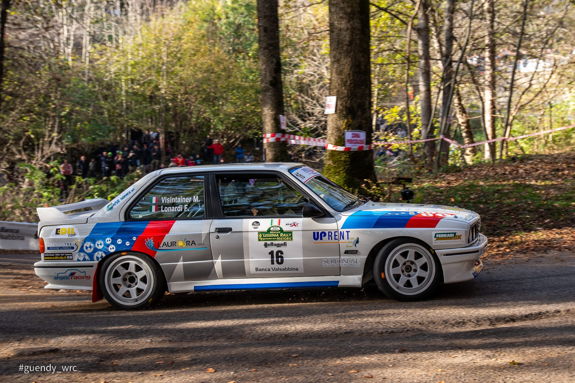 UN TRITTICO DI BMW M3 MONOPOLIZZA IL PODIO DEL 6° LESSINIA RALLY HISTORIC CON LA VITTORIA DI VISINTAINER – LONARDI DOPO LA DISCRIMINANTE DELLA PRIMA PROVA SPECIALE