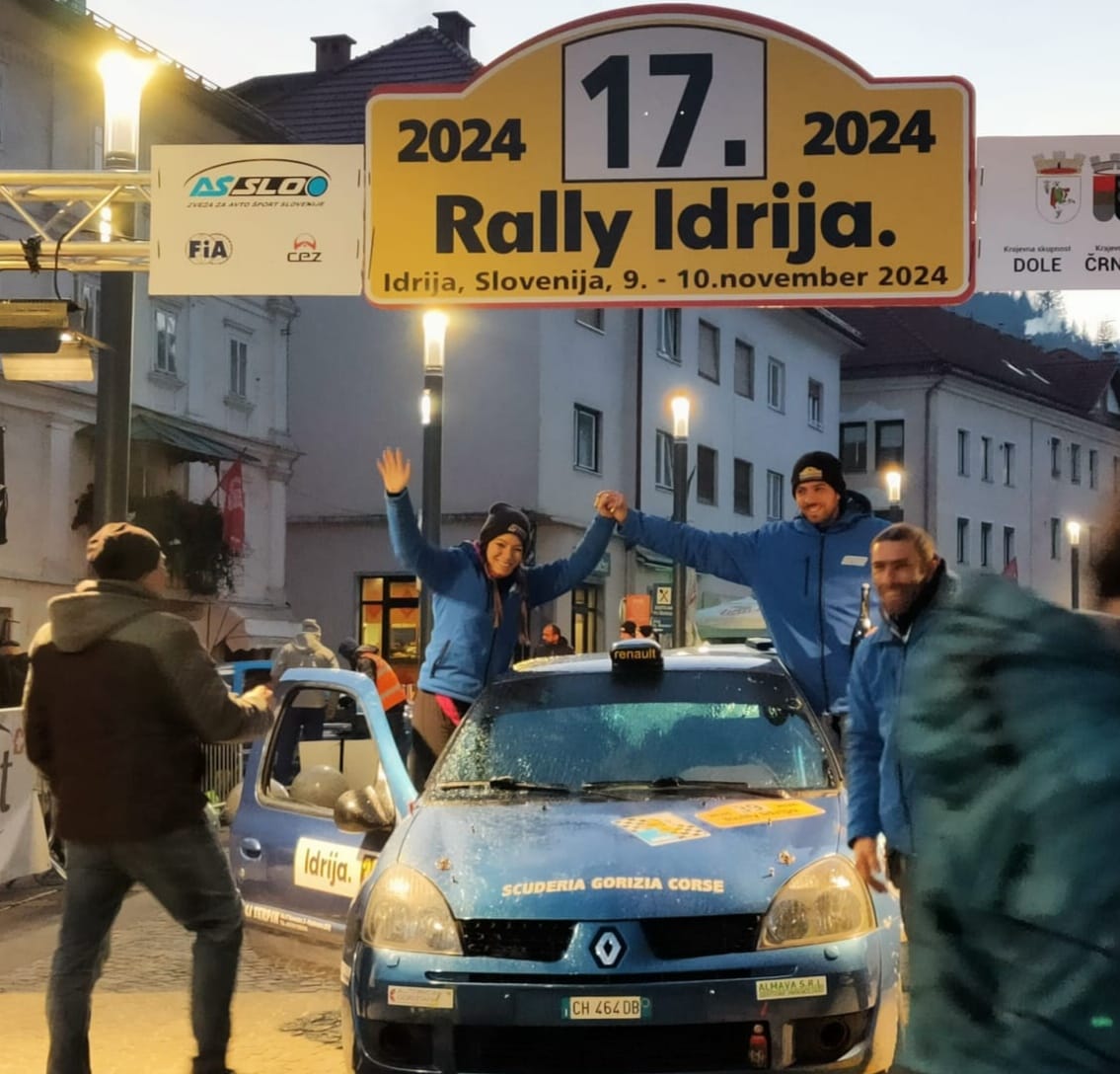 La famiglia Terpin trionfa in Slovenia al Rally Idrija