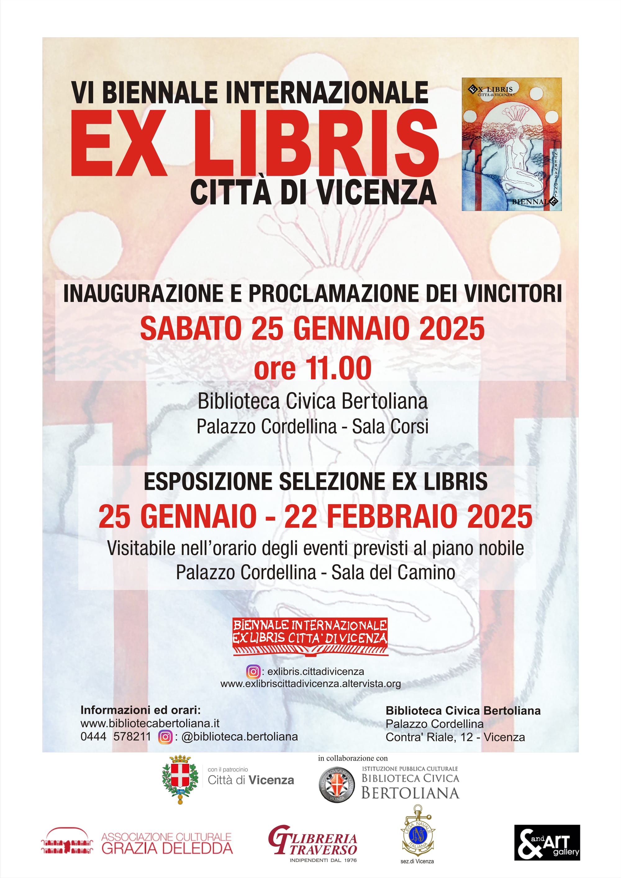 VI BIENNALE INTERNAZIONALE EX LIBRIS CITTA’ DI VICENZA©