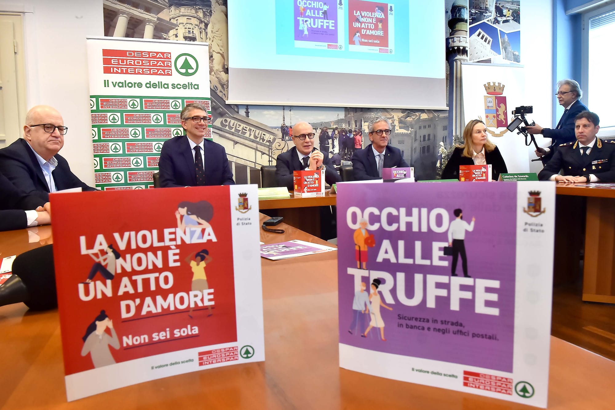 LA QUESTURA DI TRIESTE E DESPAR NORD INSIEME CONTRO LE TRUFFE E LA VIOLENZA DI GENERE