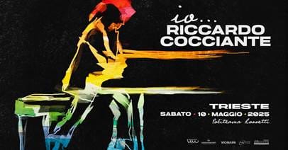 RICCARDO COCCIANTE annuncia un concerto imperdibile il 10 maggio 2025 al Politeama Rossetti a Trieste con tutti i suoi indimenticabili successi