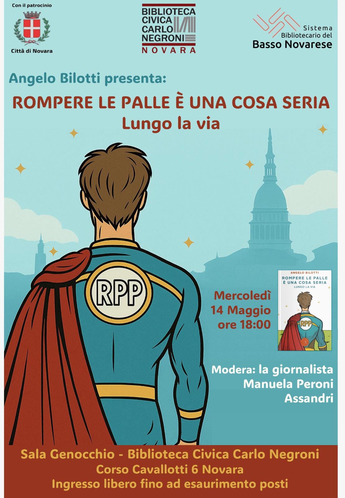 Presentazione in biblioteca C. Negroni NOVARA
