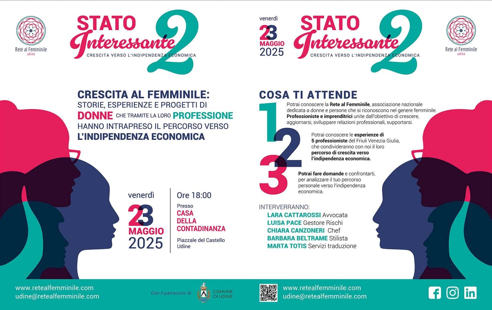 Rete al Femminile, dibattito sull'indipendenza economica