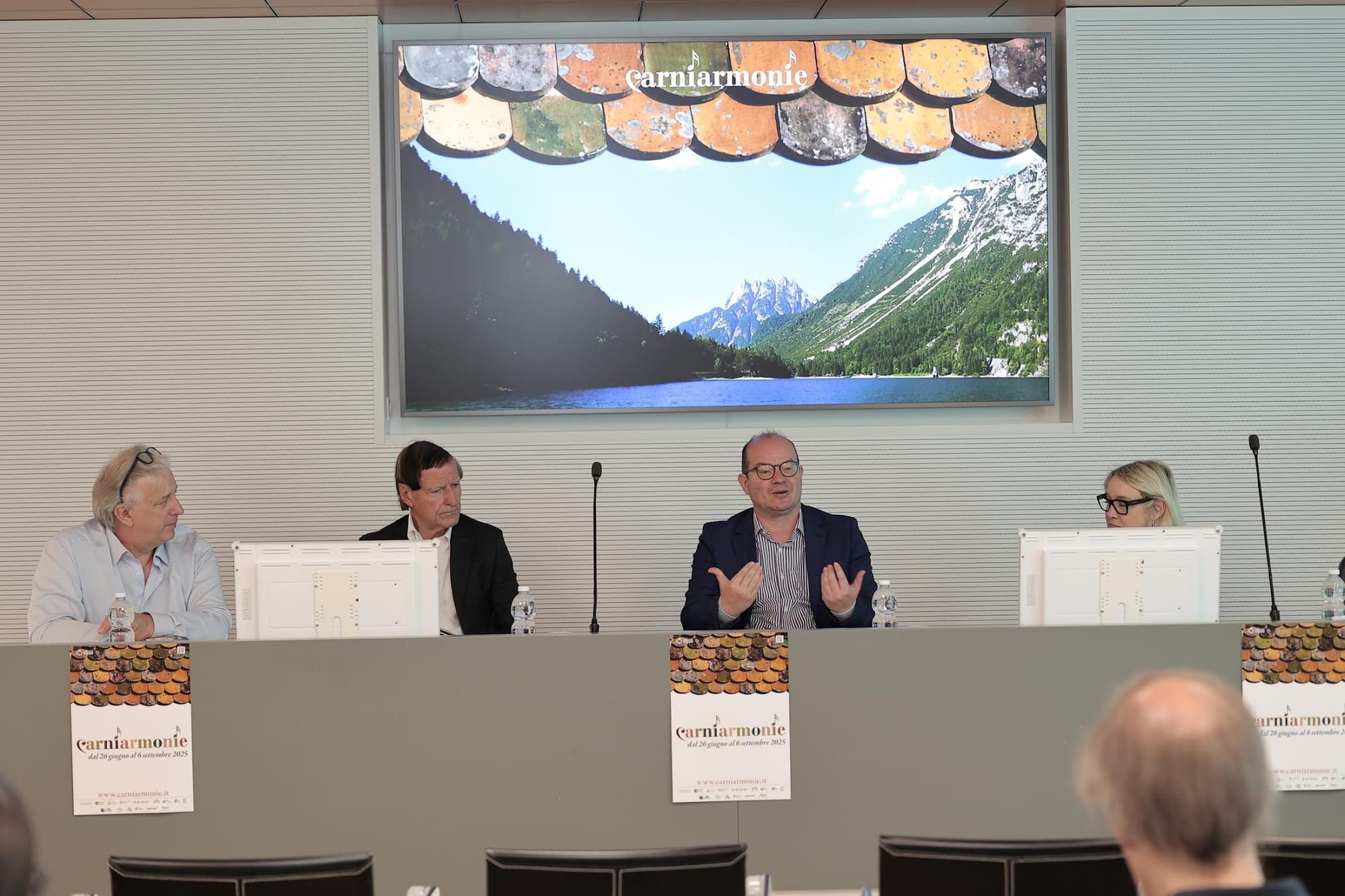 CARNIARMONIE 2025 Dal 26 giugno al 6 settembre  La 34° edizione del festival della montagna friulana