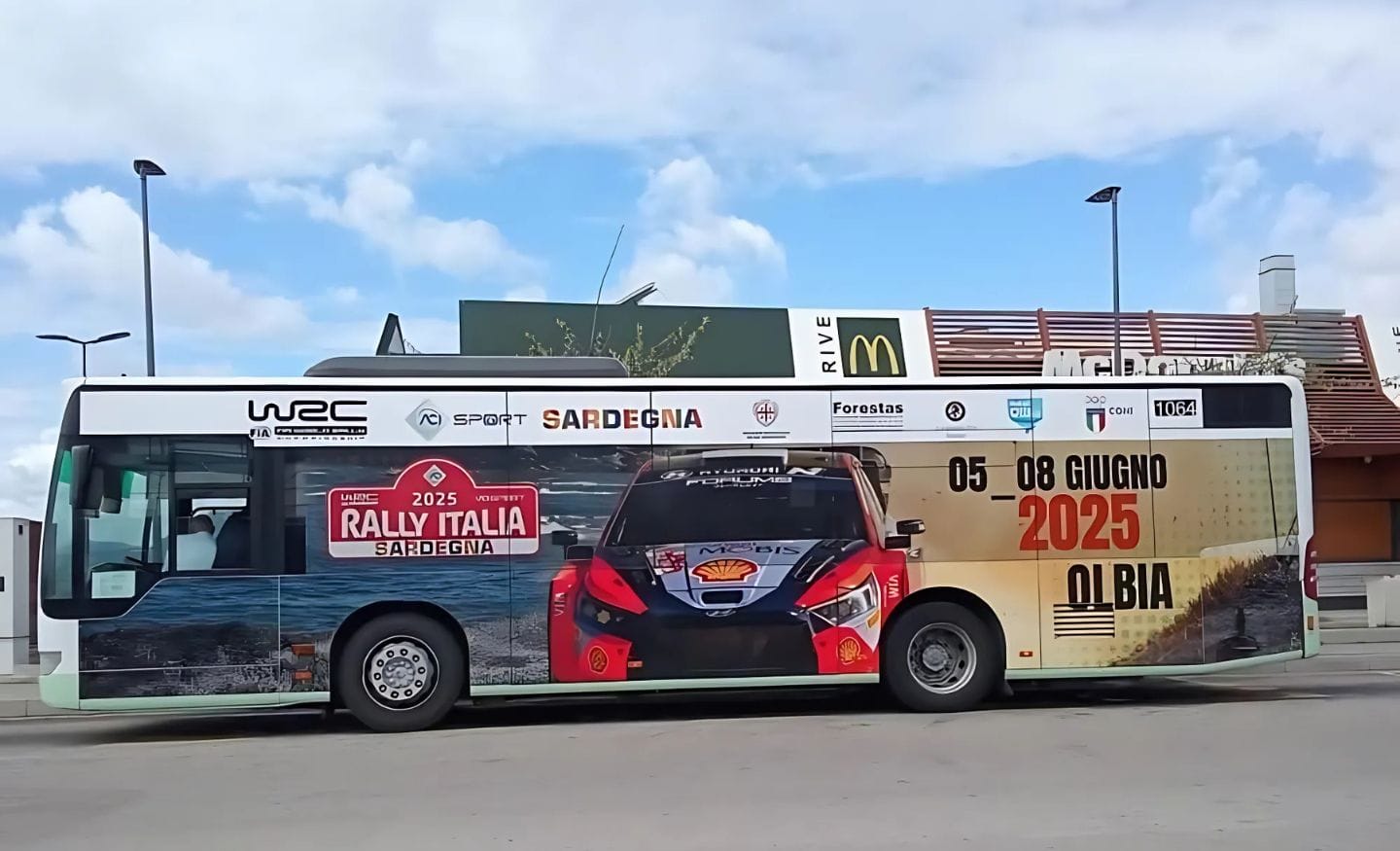 Rally Italia Sardegna: Logistica, parcheggi e navette a Olbia