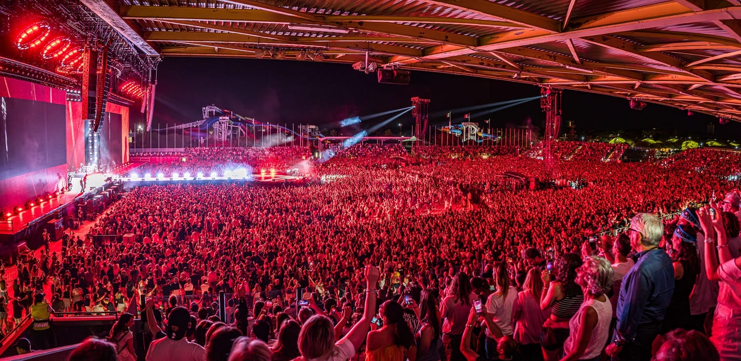 CONCERTO DI CESARE CREMONINI A LIGNANO SABBIADORO – UN RINGRAZIAMENTO SPECIALE ALLA PROTEZIONE CIVILE FVG