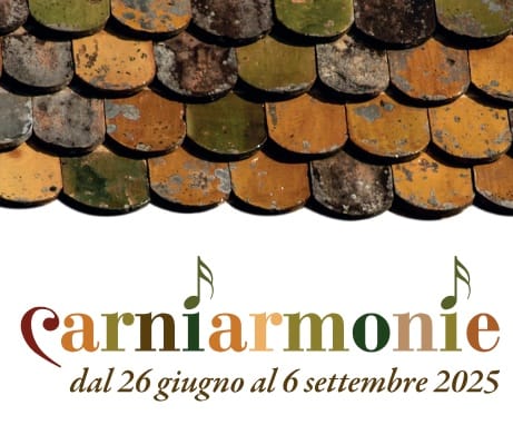 Sabato 16 e domenica 17 agosto con Carniarmonie tre concerti in due giorni con importanti collaborazioni