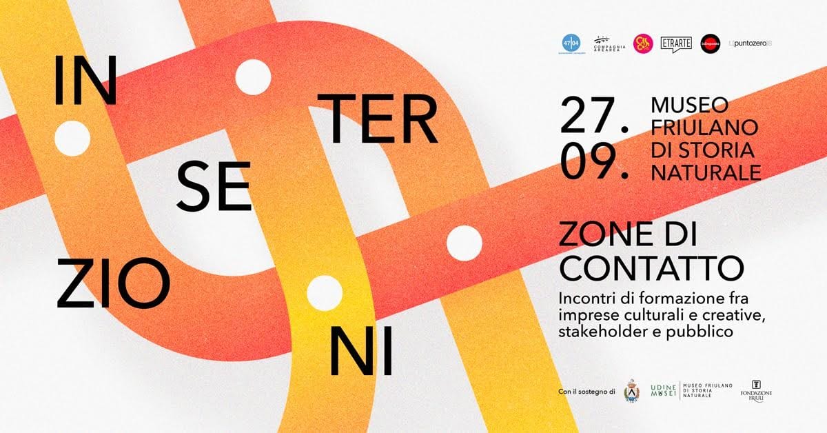 Sabato 27 settembre a Udine, dalle 9   "Zone di Contatto": con Intersezioni formazione e arte dal vivo al Museo