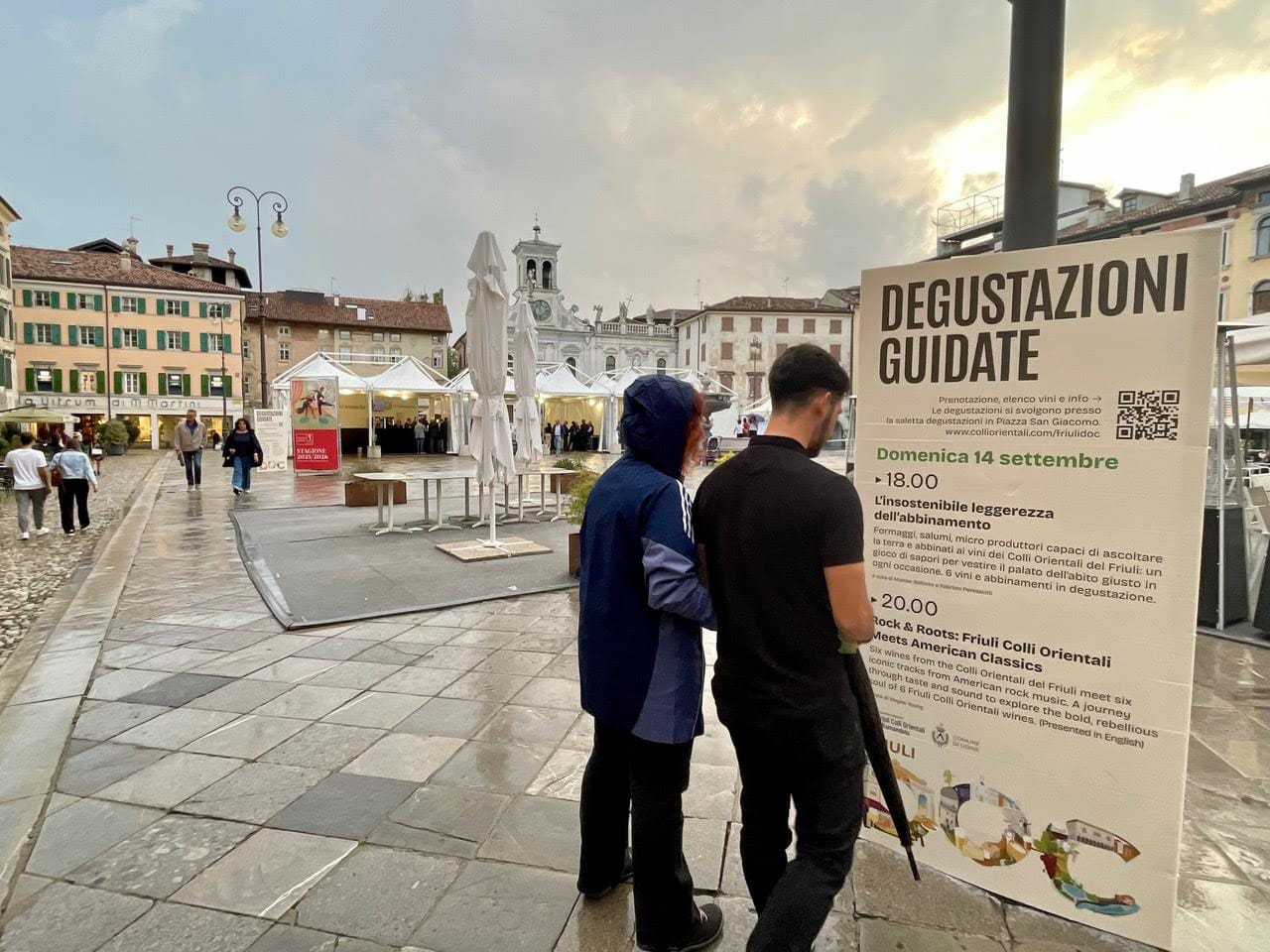 I Colli Orientali del Friuli protagonisti a Friuli Doc con una sala degustazioni dedicata in piazza San Giacomo