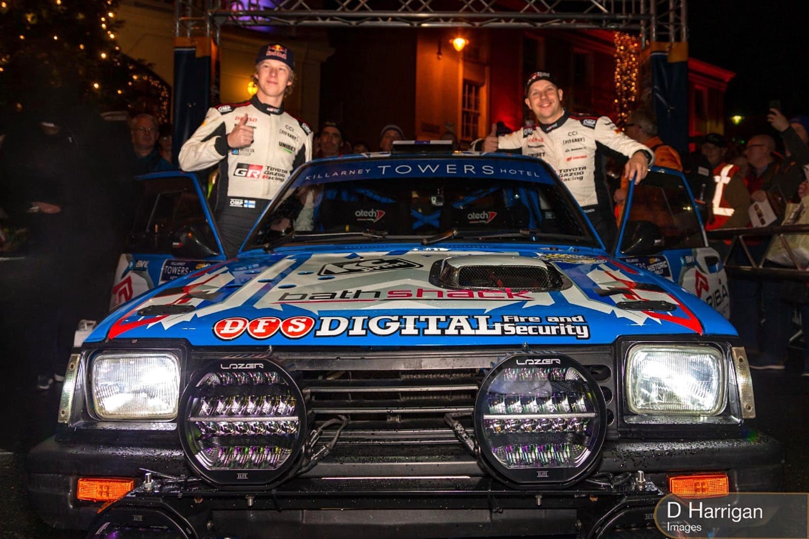 KALLE ROVANPERÄ A RALLYLEGEND CON LA TOYOTA STARLET  /  KALLE ROVANPERÄ BACK TO RALLYLEGEND WITH TOYOTA STARLET