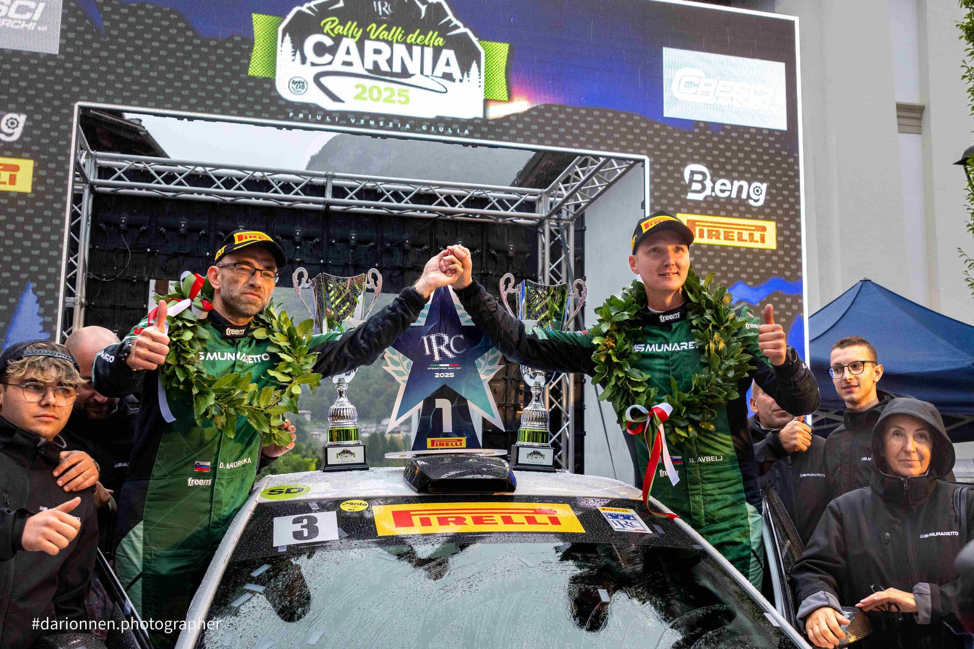 BOSTJAN AVBELJ SI IMPONE AL RALLY VALLI DELLA CARNIA E CONQUISTA ANCHE IL TITOLO IRC