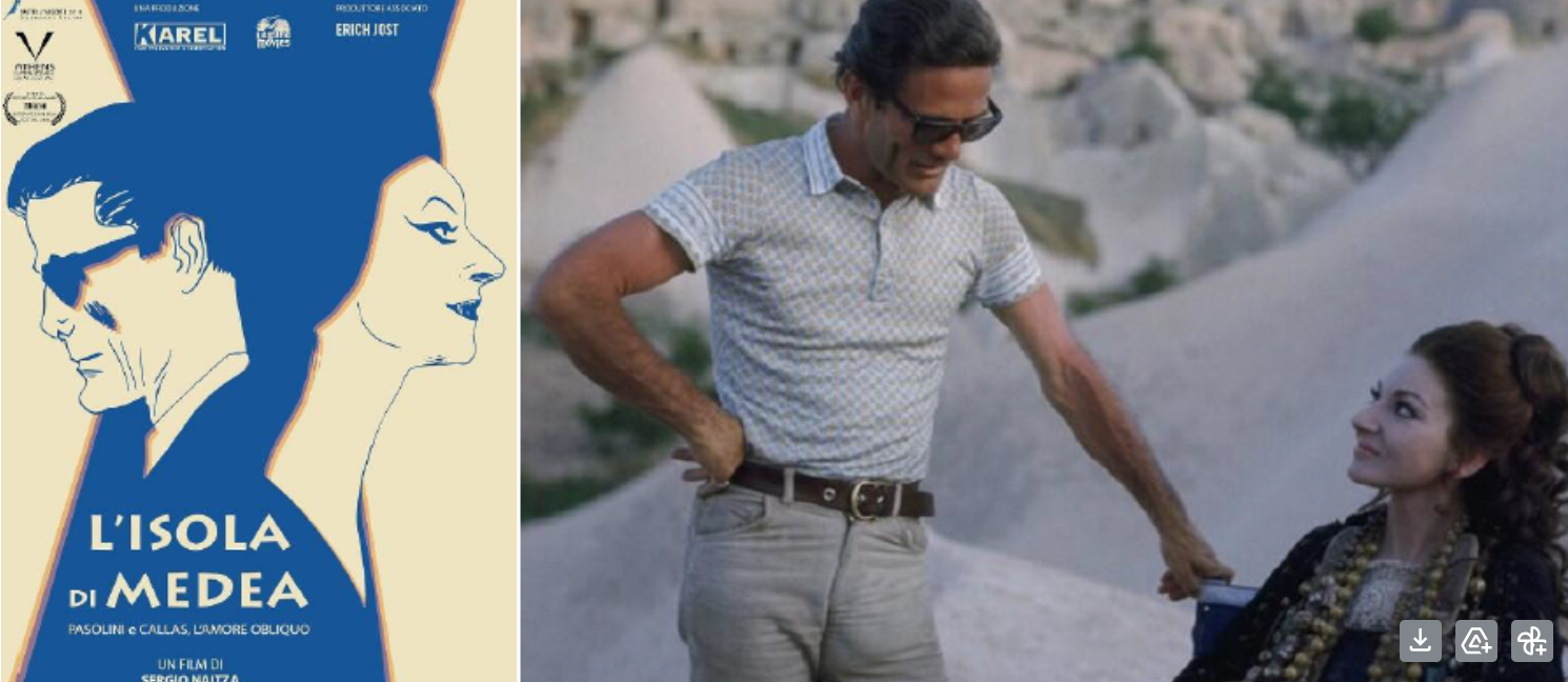 CINEMA, NEI 50 ANNI DALLA MORTE DI PASOLINI VOLA A NEW YORK IL FILM "L'ISOLA DI MEDEA", UNA PRODUZIONE FVG - LAGUNAMOVIES GIRATA A GRADO, SCRITTA E DIRETTA DAL REGISTA SERGIO NAITZA