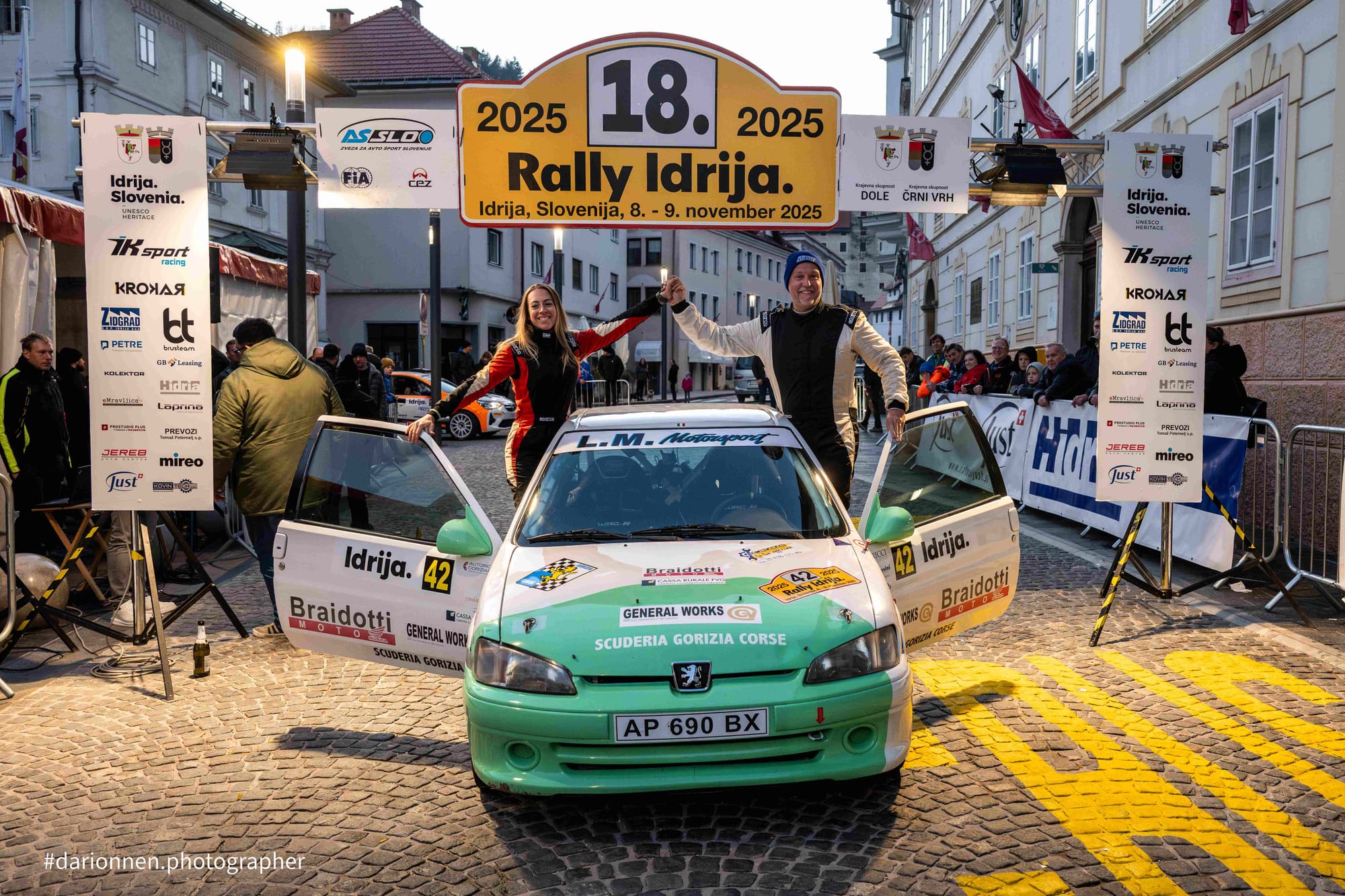 DOPPIO ORO PER MLAKAR-DELBELLO E TERPIN-BENOSSI AL RALLY IDRIJA