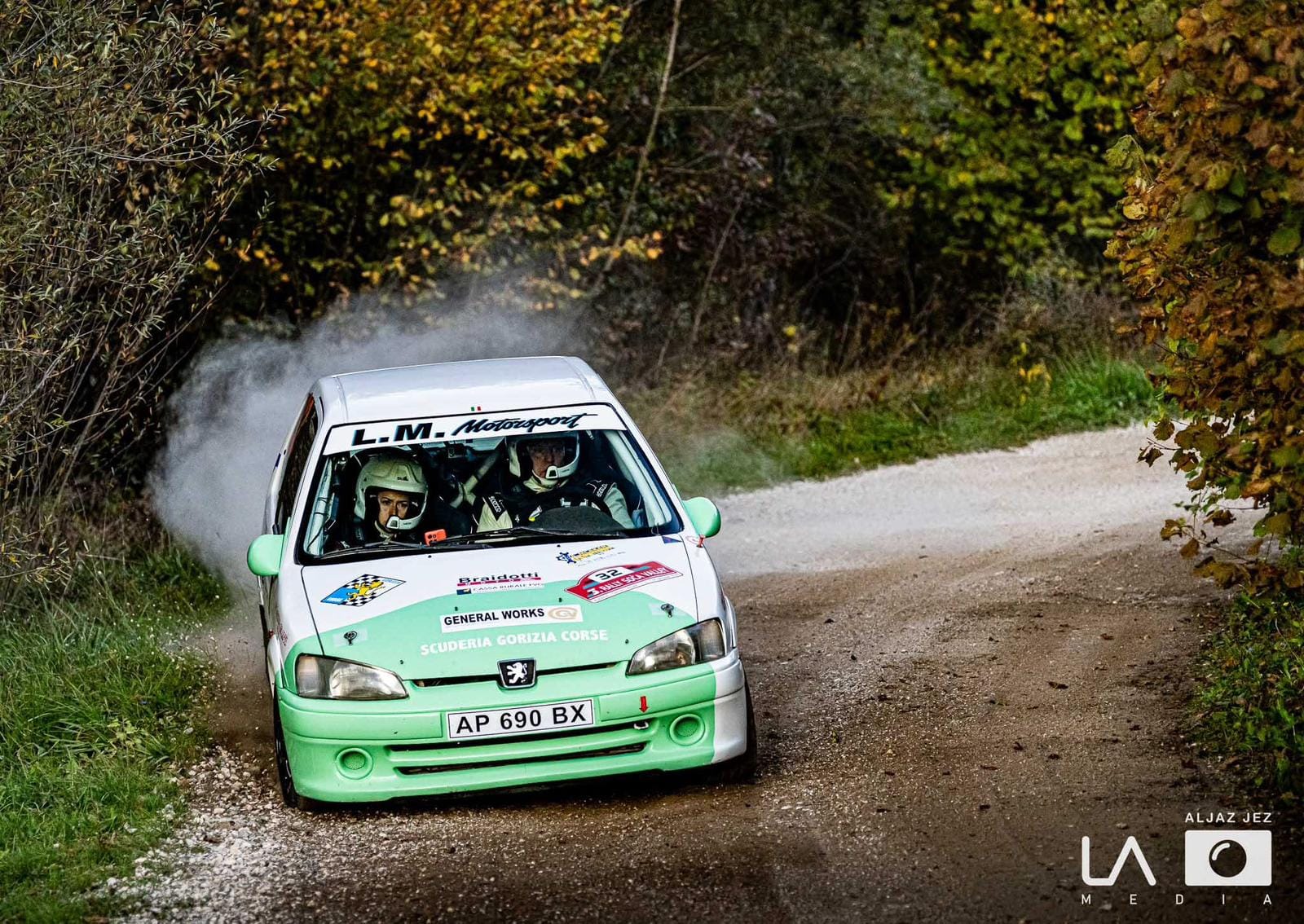 5 EQUIPAGGI GORIZIA CORSE AL VIA DEL 18° RALLY IDRIJA