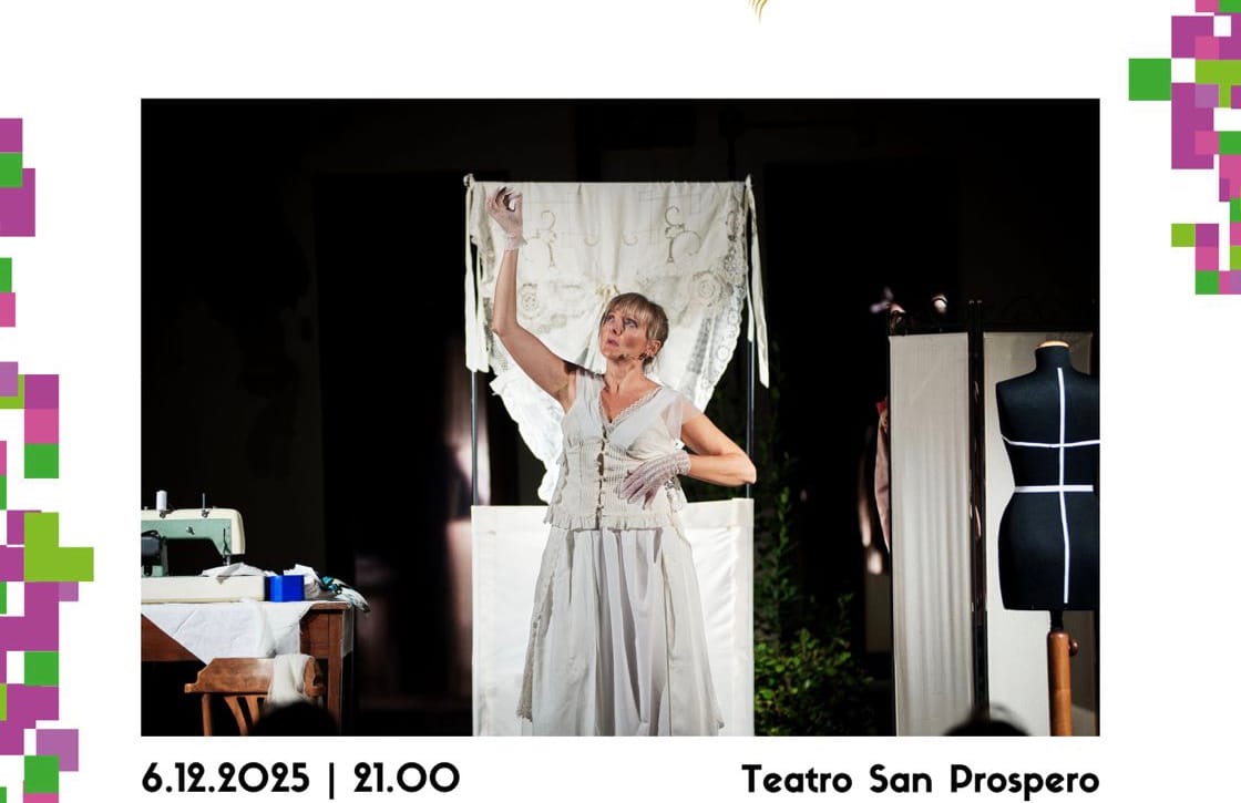 Teresa ovvero la sarta che voleva ricucire il firmamento  di Casa degli Alfieri al Teatro San Prospero di Reggio Emilia 6 DICEMBRE