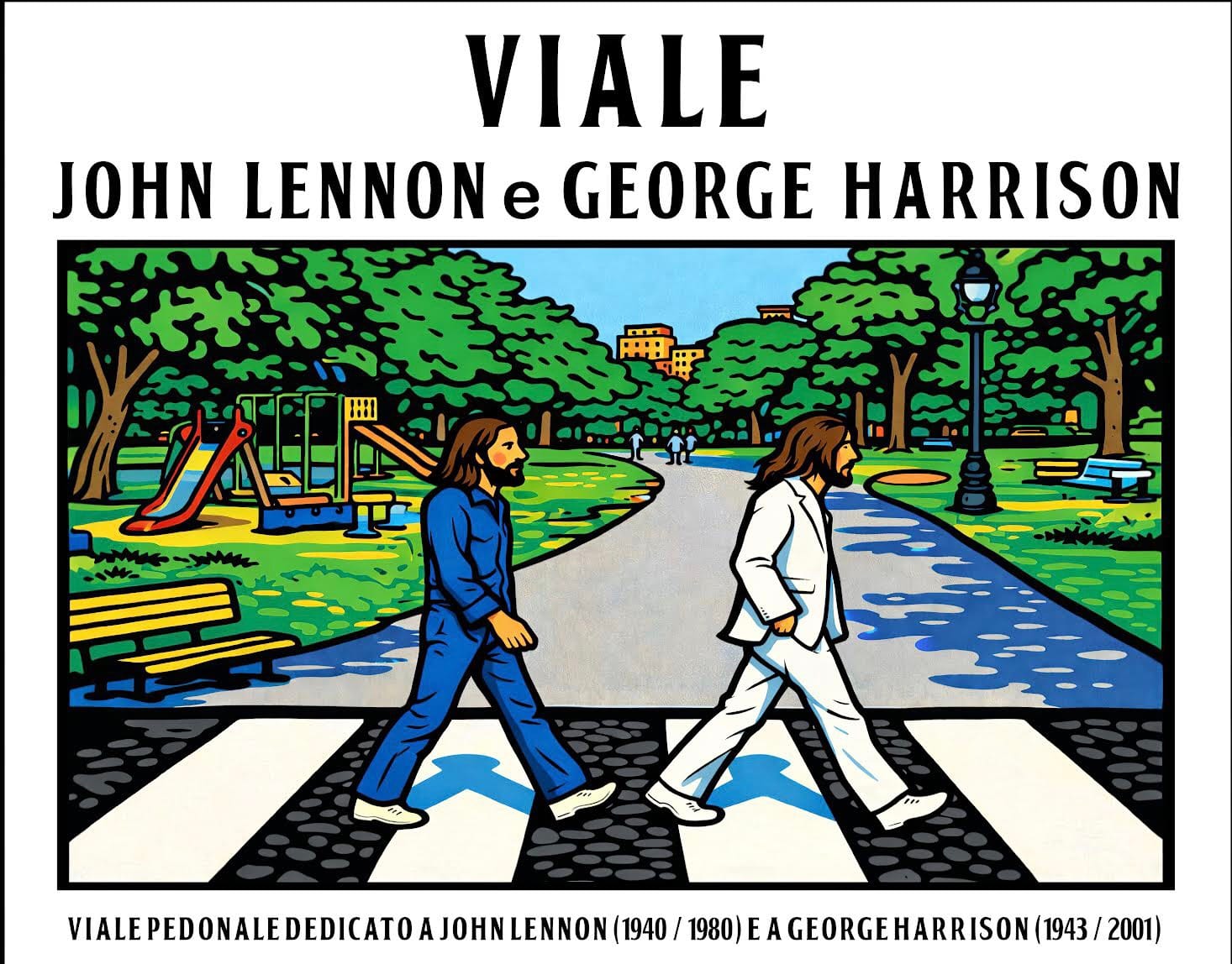 NAPOLI CELEBRA I BEATLES: IL 25 FEBBRAIO RINASCE IL VIALE "JOHN LENNON E GEORGE HARRISON" AL VOMERO