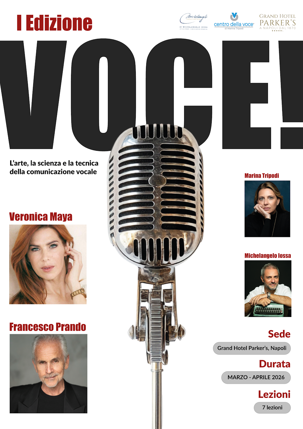 "VOCE!" A Napoli dal 17 marzo al 22 aprile 2026