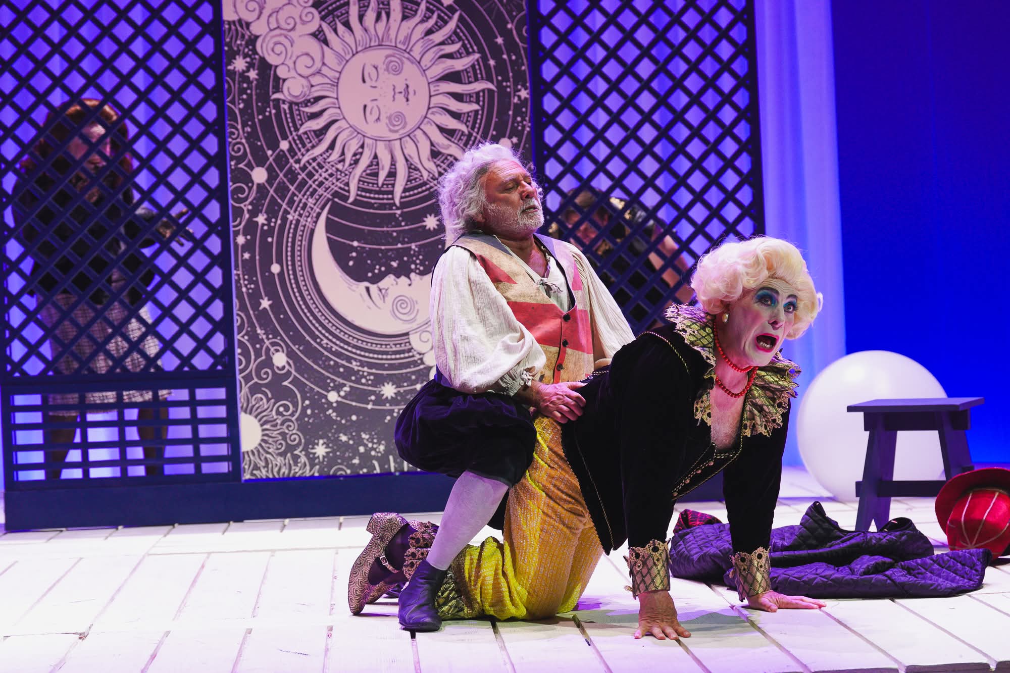 Francesco Paolantoni nei panni di Sir John Falstaff