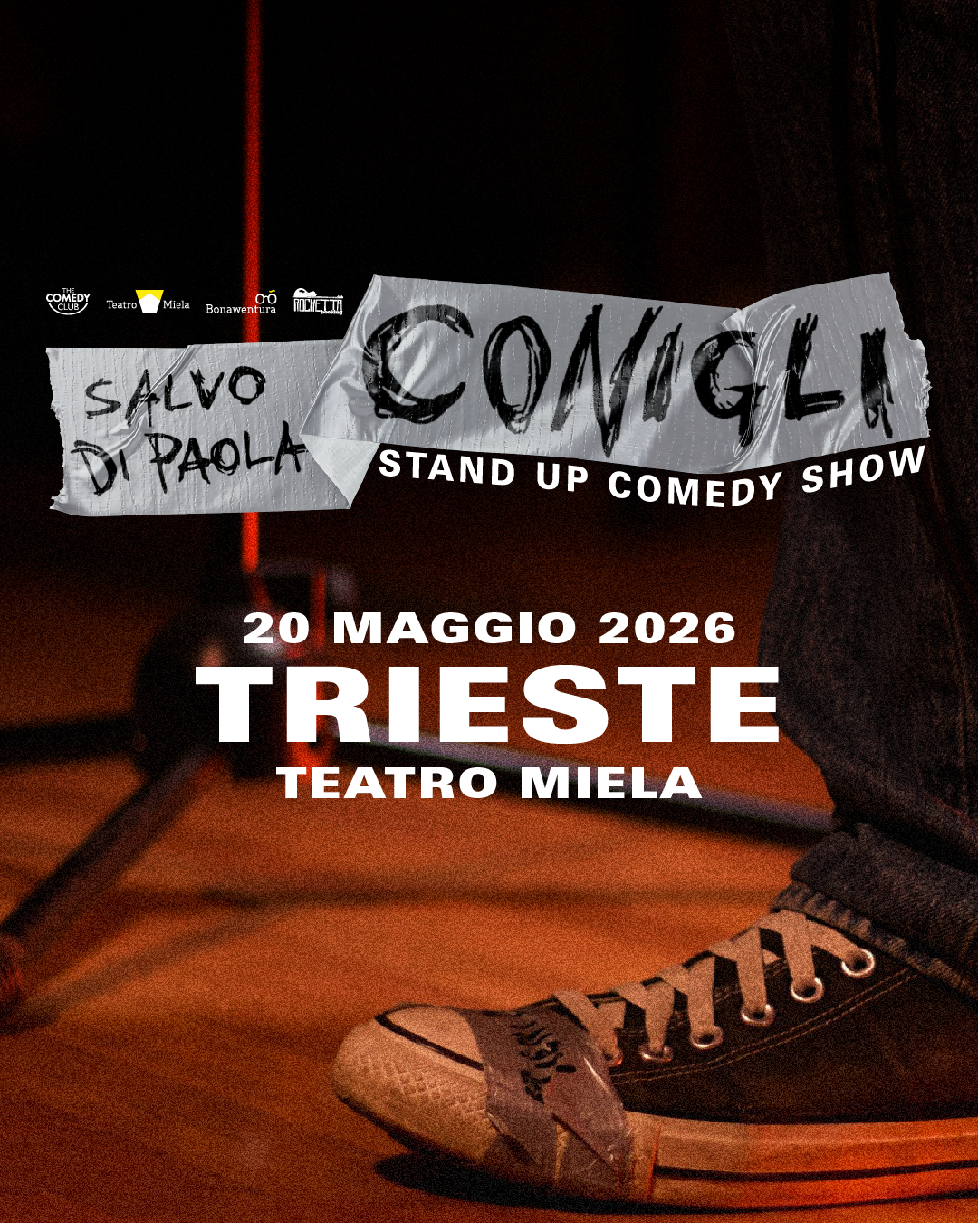 Stand up - SALVO DI PAOLA - CONIGLI 20 maggio al Teatro Miela