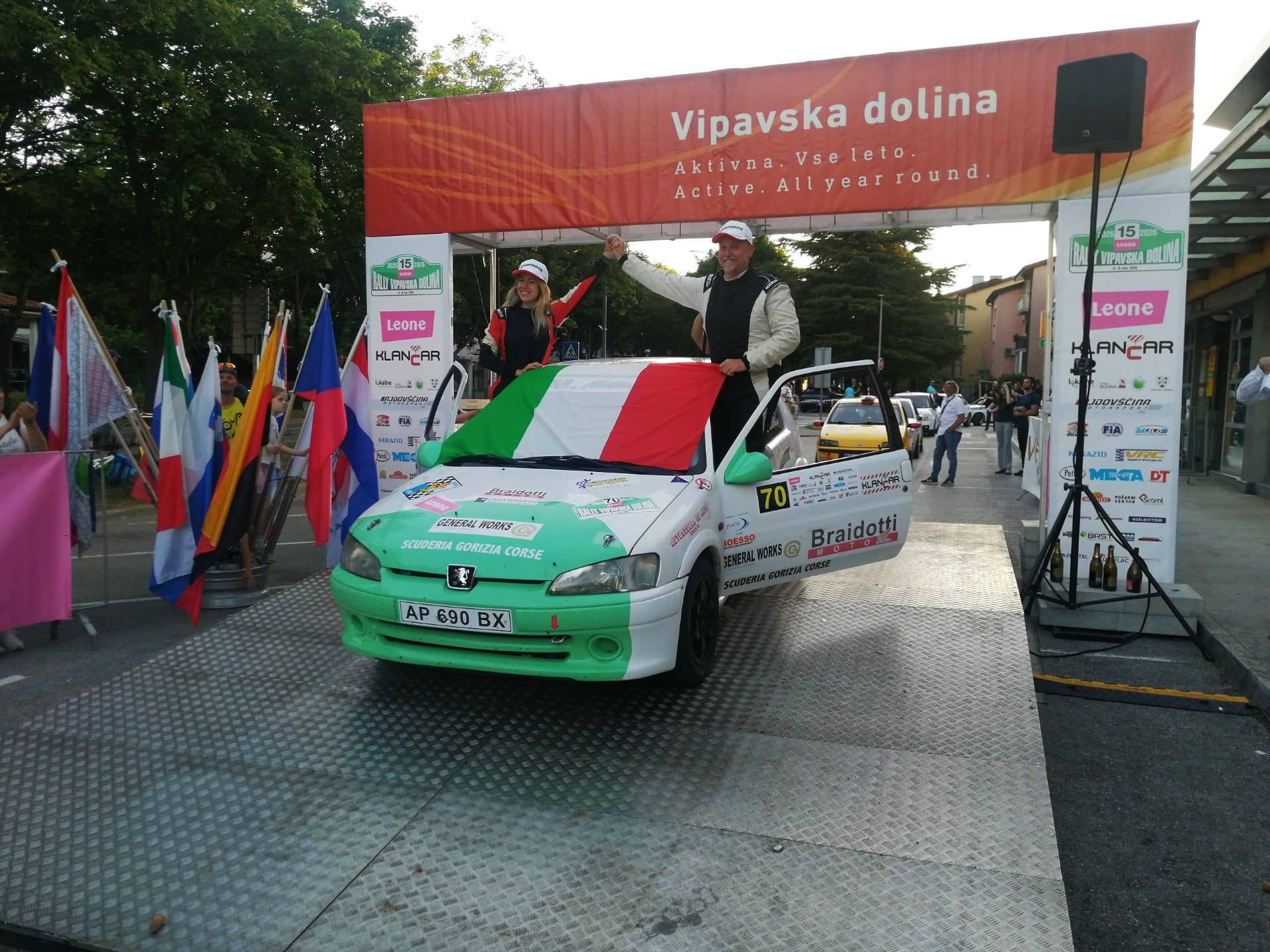 MLAKAR-DELBELLO D’ORO E GARGIUOLO DI BRONZO AL RALLY VIPAVSKA DOLINA
