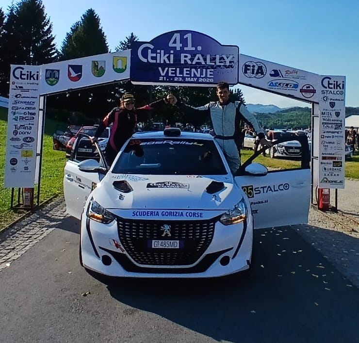 La Gorizia Corse al Rally Velenje trionfa nelle classifiche Mitropa
