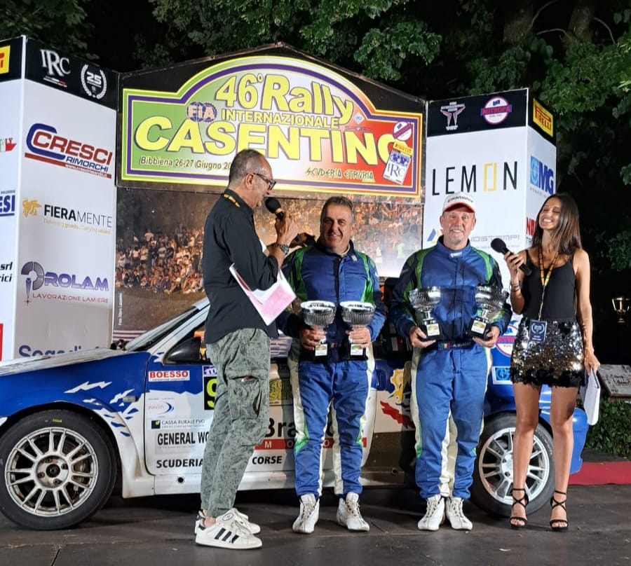 RALLY CASENTINO PER LA GORIZIA CORSE UNO STUPEFACENTE SESTETTO DI VITTORIE